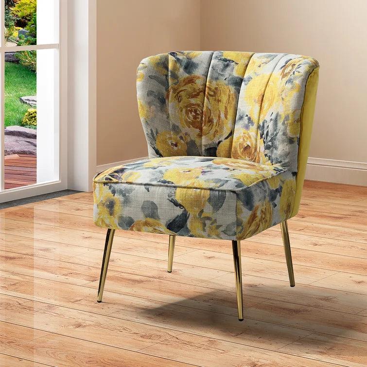 Upholstered Barrel Chair - Ouch Cart