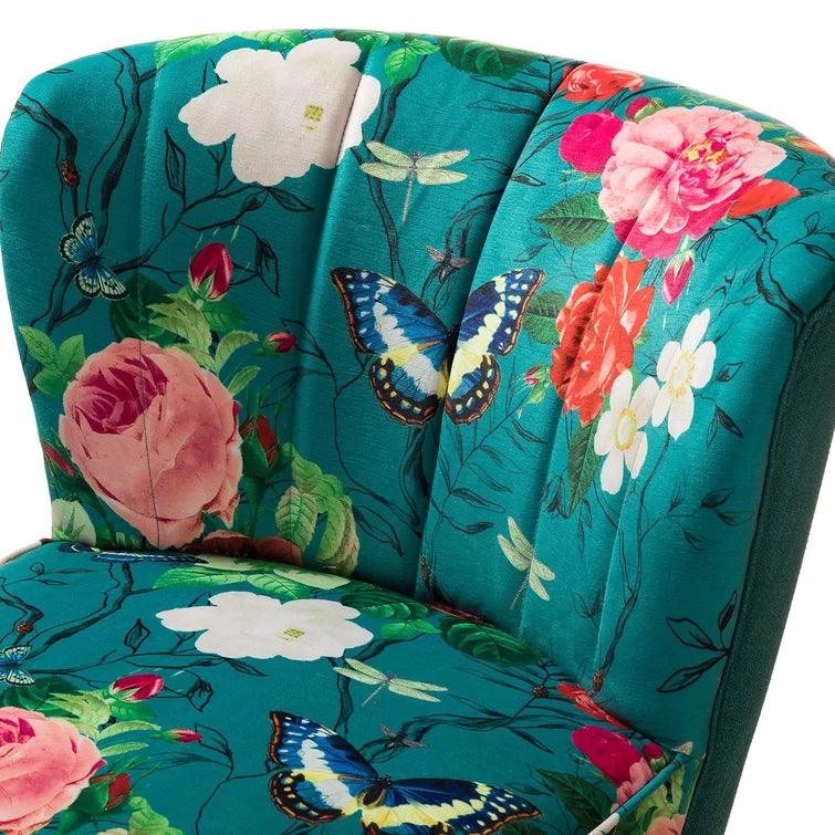 Upholstered Barrel Chair - Ouch Cart