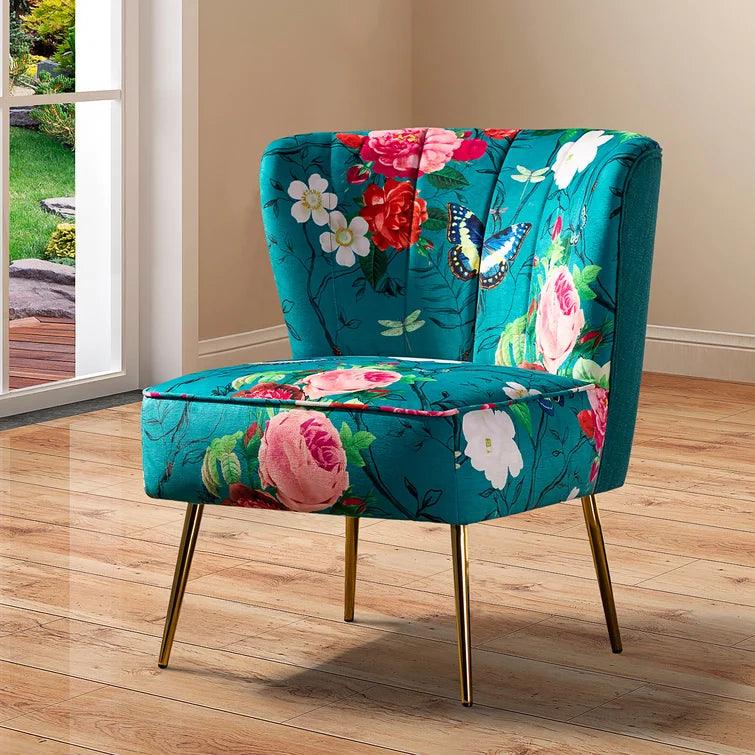 Upholstered Barrel Chair - Ouch Cart