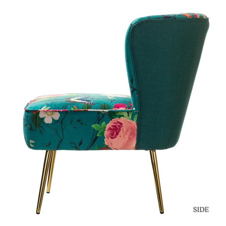 Upholstered Barrel Chair - Ouch Cart