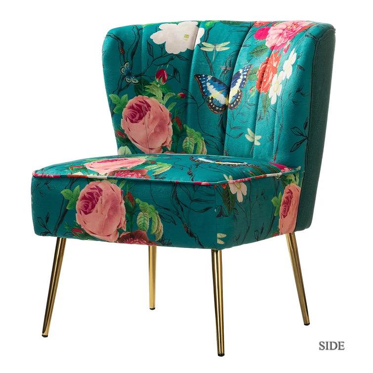 Upholstered Barrel Chair - Ouch Cart