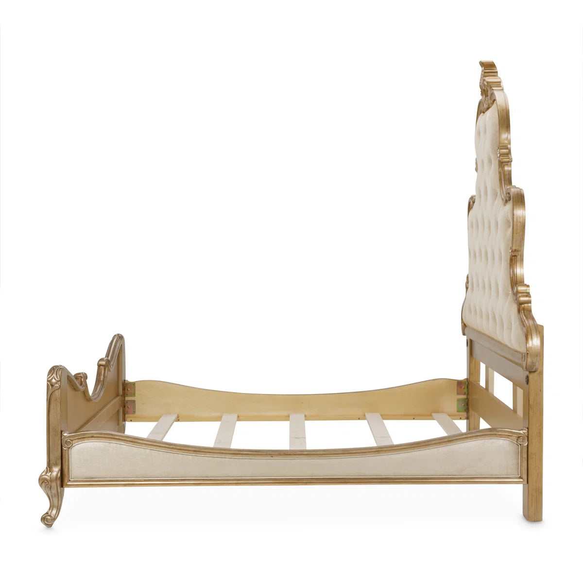 Upholstered Scalloped Bed