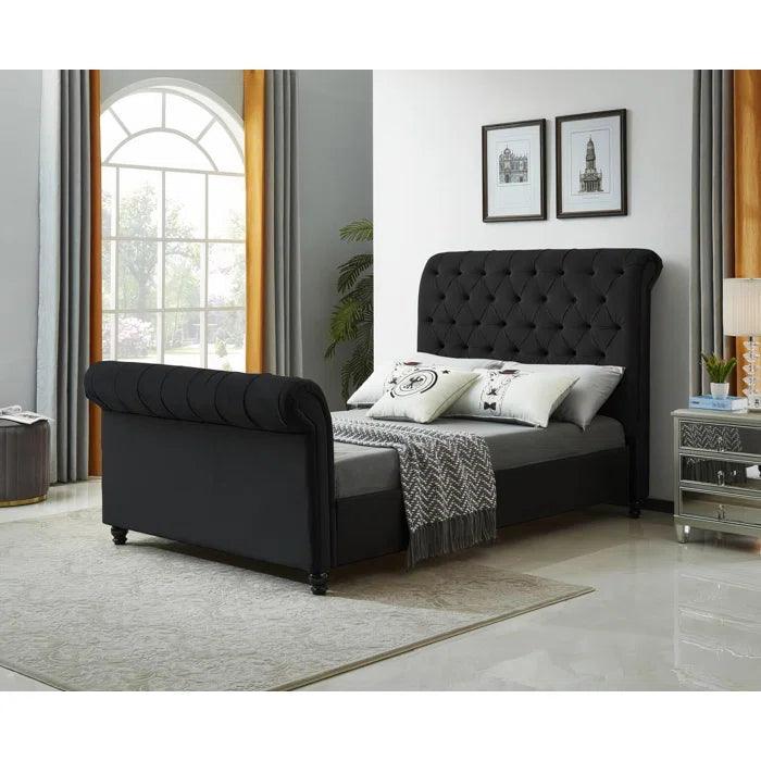 Upholstered Sleigh - Ouch Cart