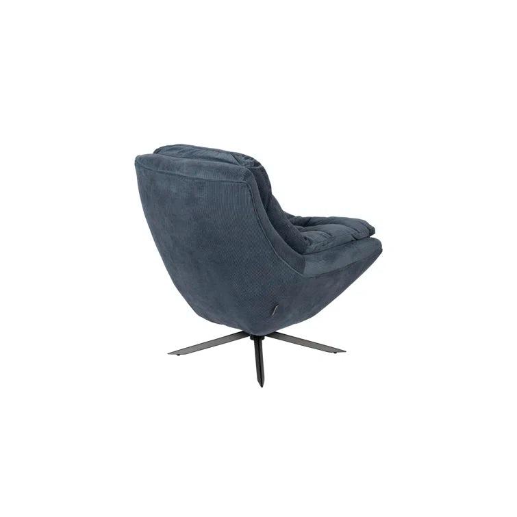 Upholstered Swivel Accent Chair - Ouch Cart