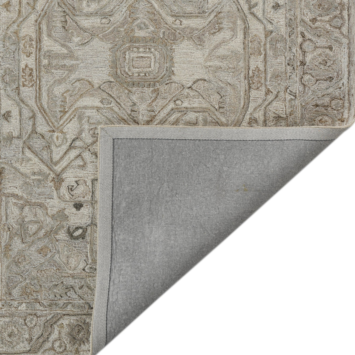 Saraswati Global Rug , Handcrafted Area Rug, 8x10 Feet, Wool & Viscose Rug, Luxurious Anti-Skid & Anti Slip Backing Carpet , Ideal for Bedroom, Living Room, and Dining Room, Kids Room, Office Rug. Saraswati Global