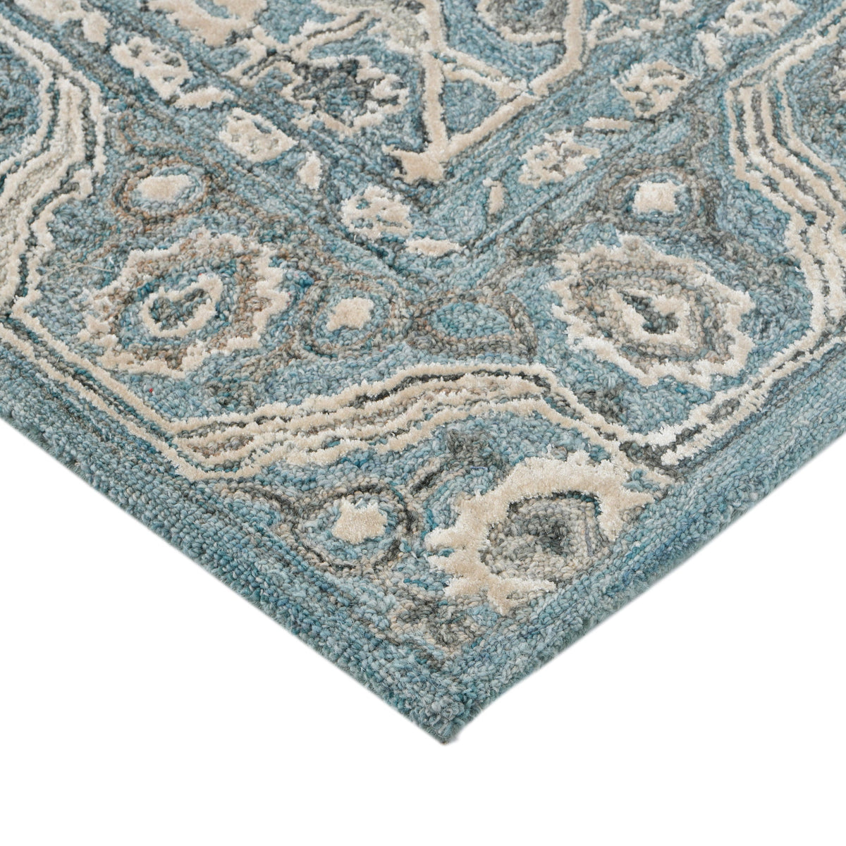 Saraswati Global Rug, Wool Area Rug, 4x6 Feet, Luxurius Rug, Ideal for Bedroom, Living Room, and Dining Room, Kids Room, Office Rug, Anti-Skid & Anti Slip Backing Carpet. Saraswati Global