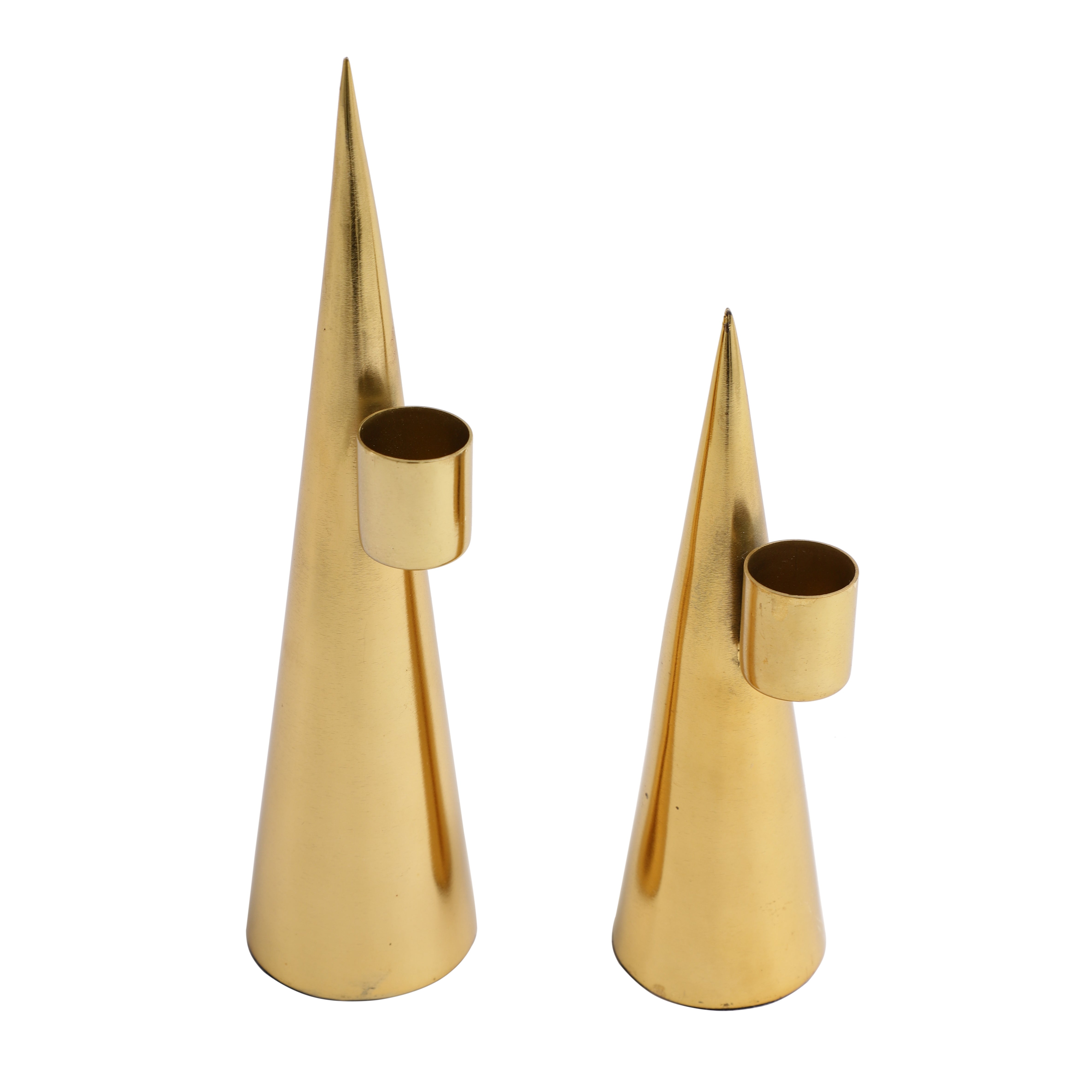 Solstice Cone Holder Golden