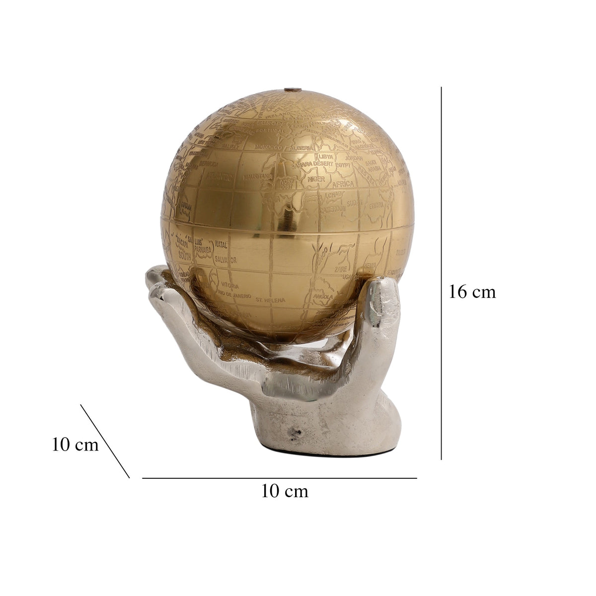Celestial Grip Art Deco Globe Ouch Cart
