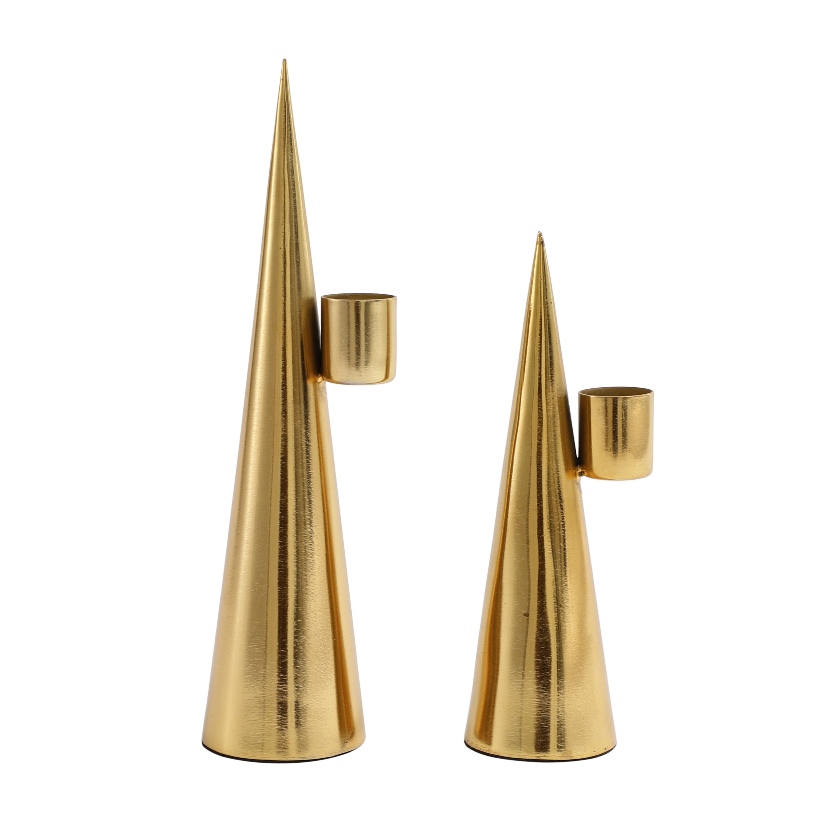 Solstice Cone Holder Golden