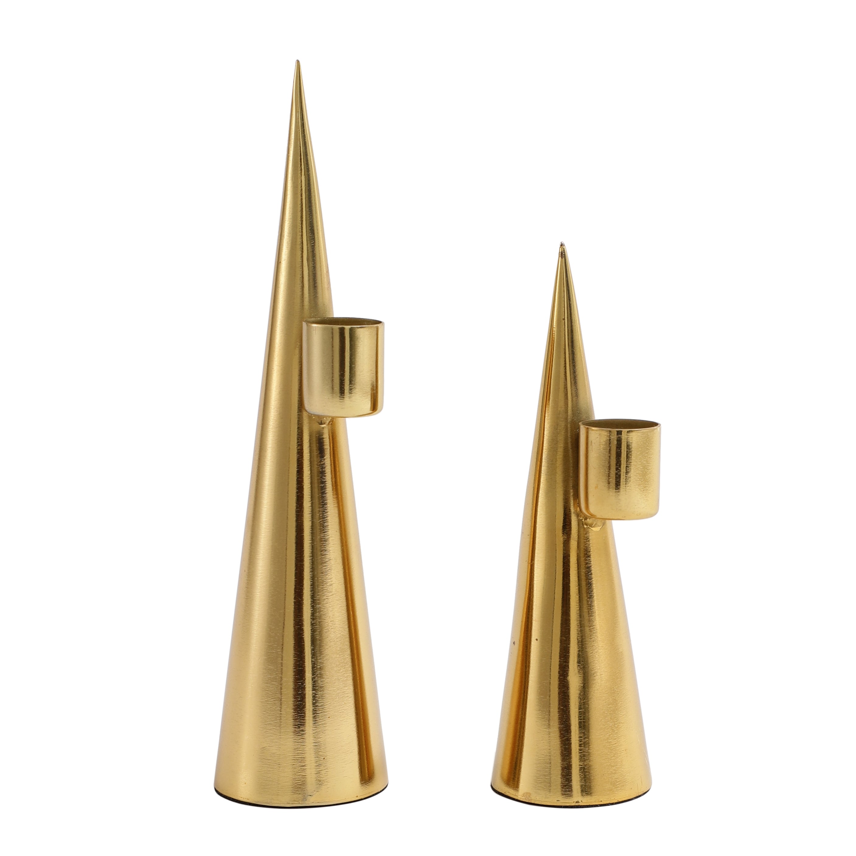 Solstice Cone Holder Golden