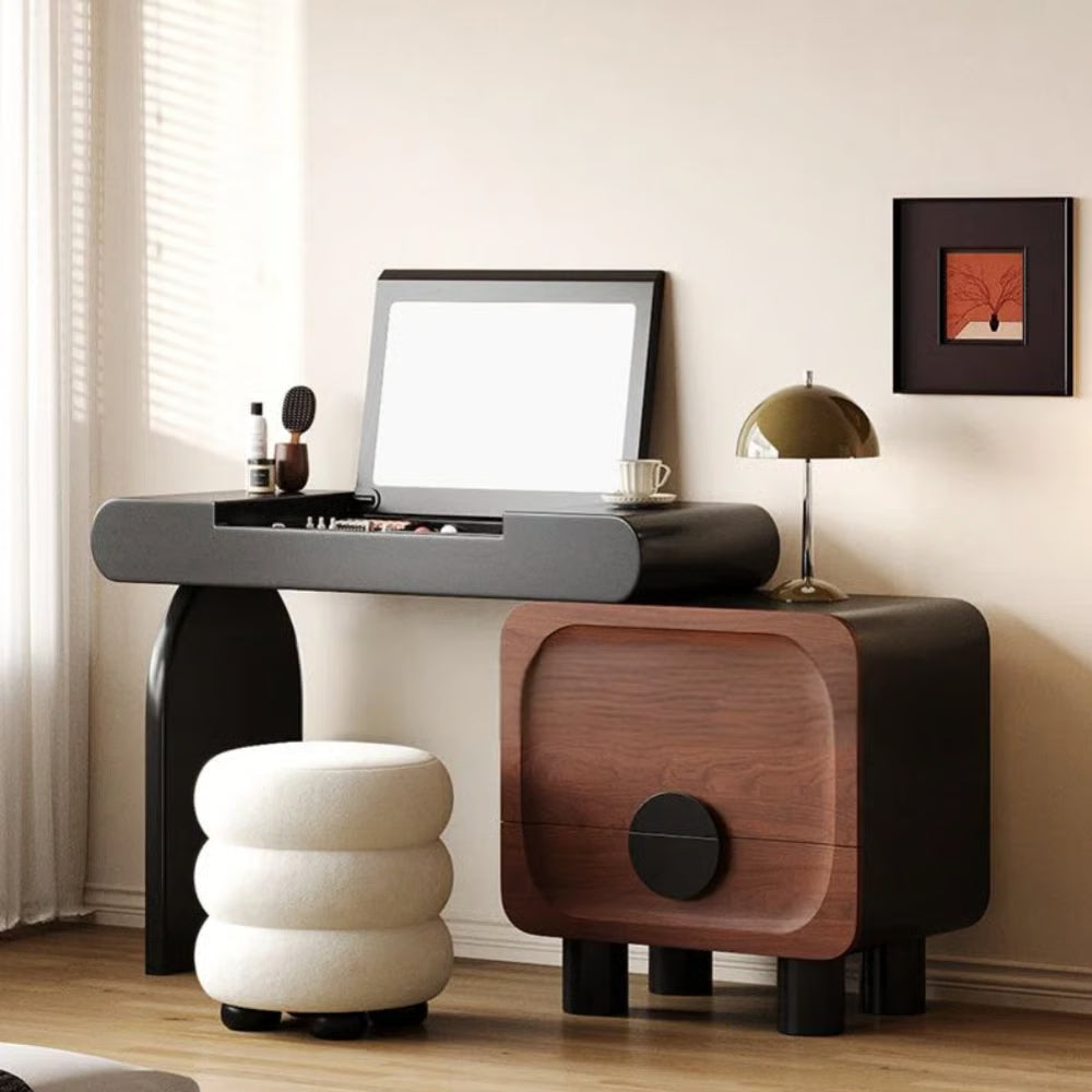 Wentworth Vanity Makeup Desk – Compact Bedroom Dressing Table-OUCH CART |Dressing table