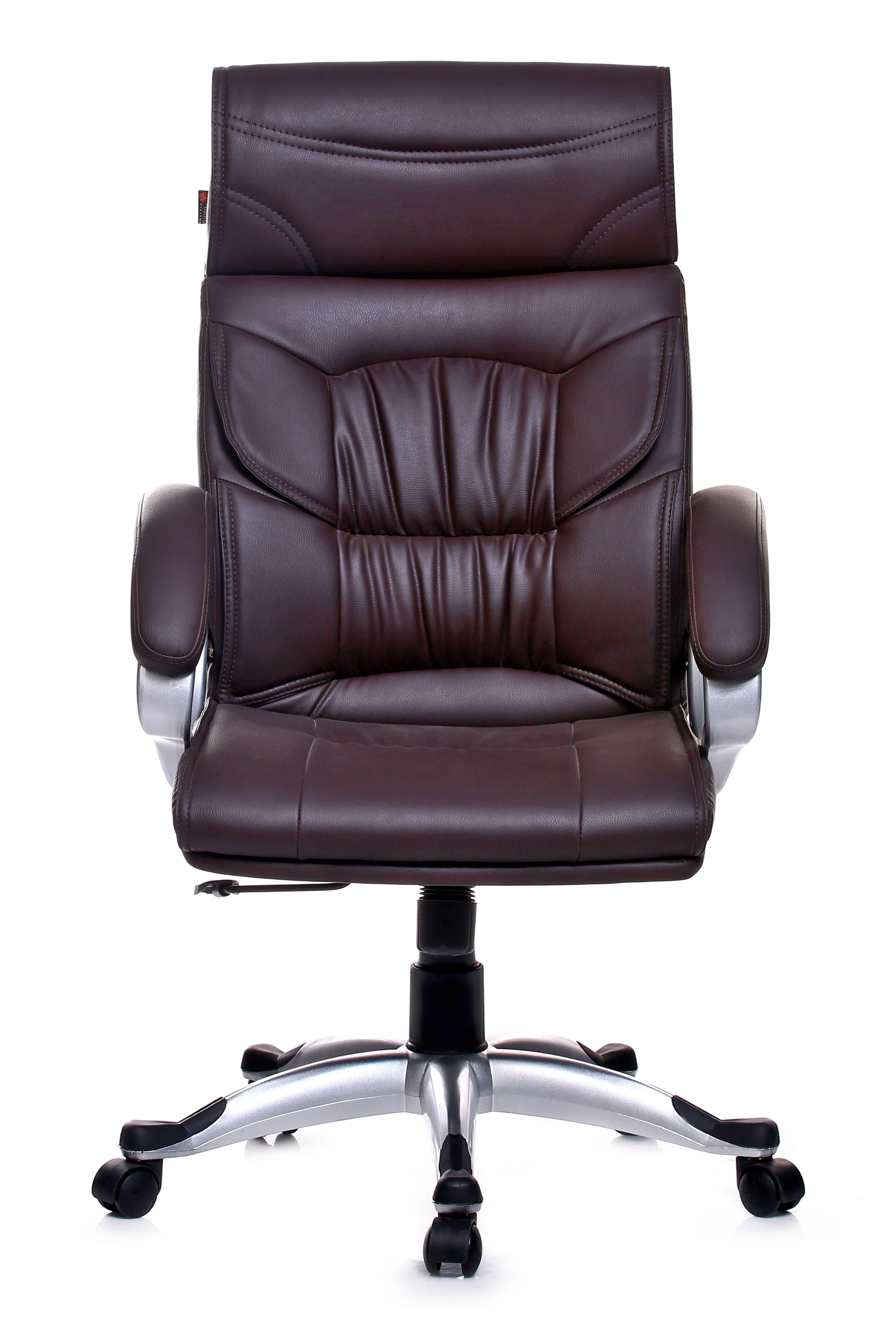 Stylish Executive Chair in Brown Colour by Adiko Systems - Ouch Cart