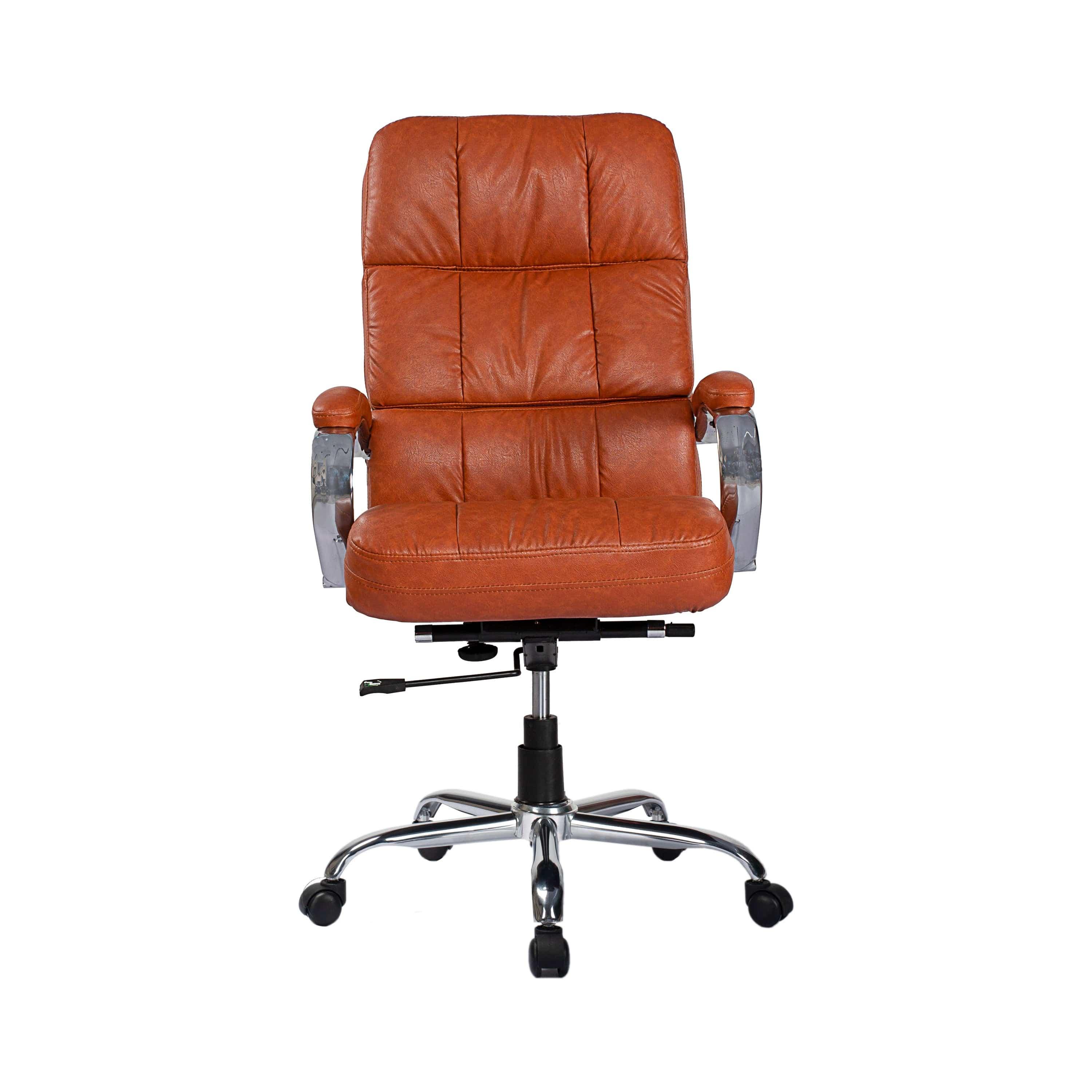 Adiko Puffy Director Chair in TAN - Ouch Cart | Office chair