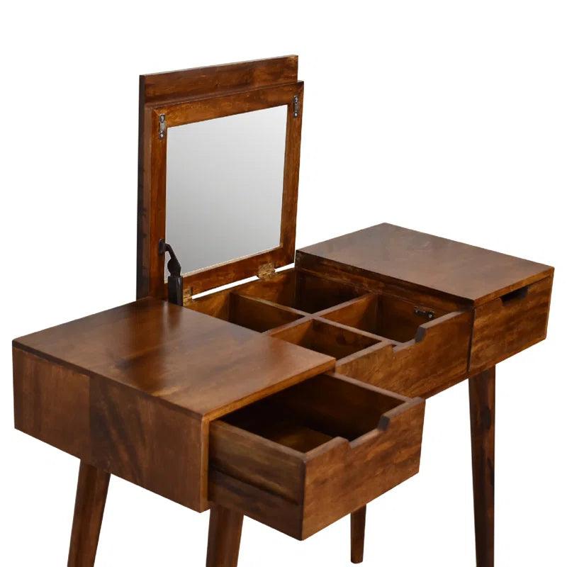 Aria Dressing Table with Mirror - Ouch Cart