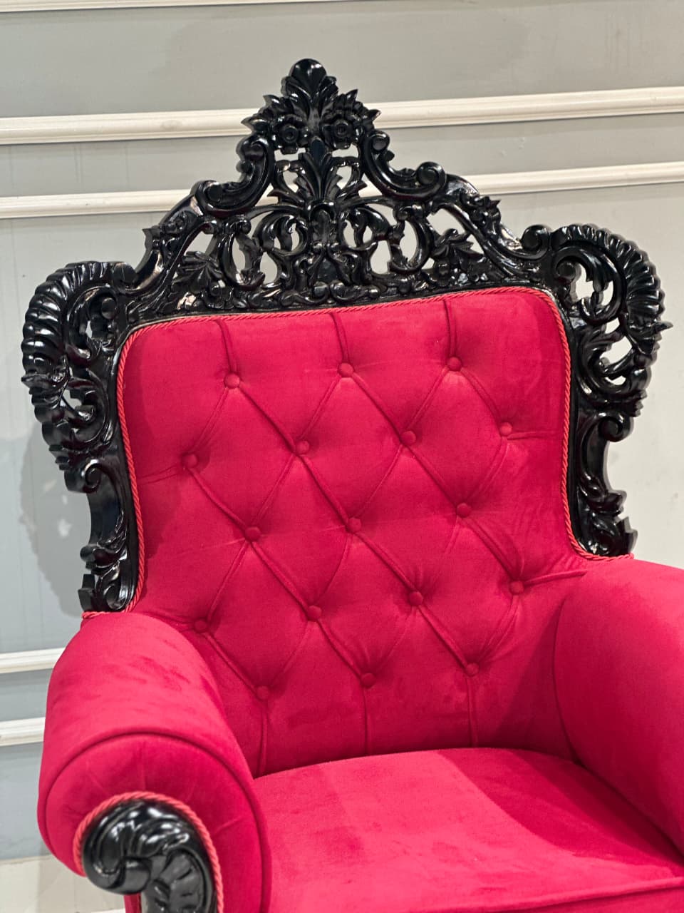 Wooden Maharaja Chair