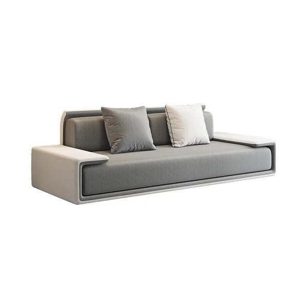 3-Seater Sofa Cotton Linen with Pillows - Ouch Cart