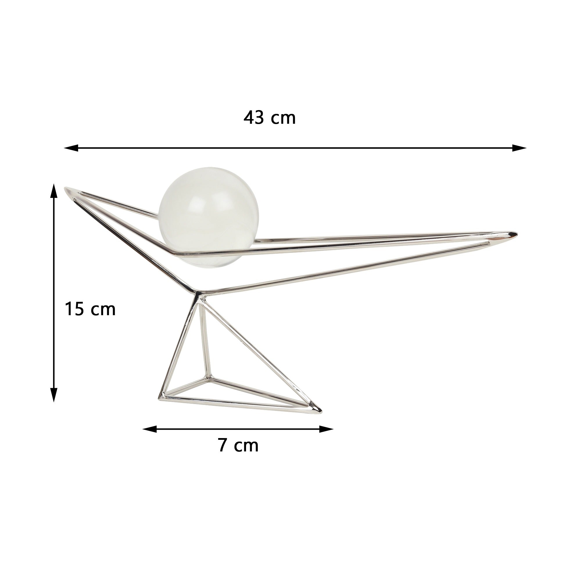 ORB'S Triangular Nexus with crystal Ball