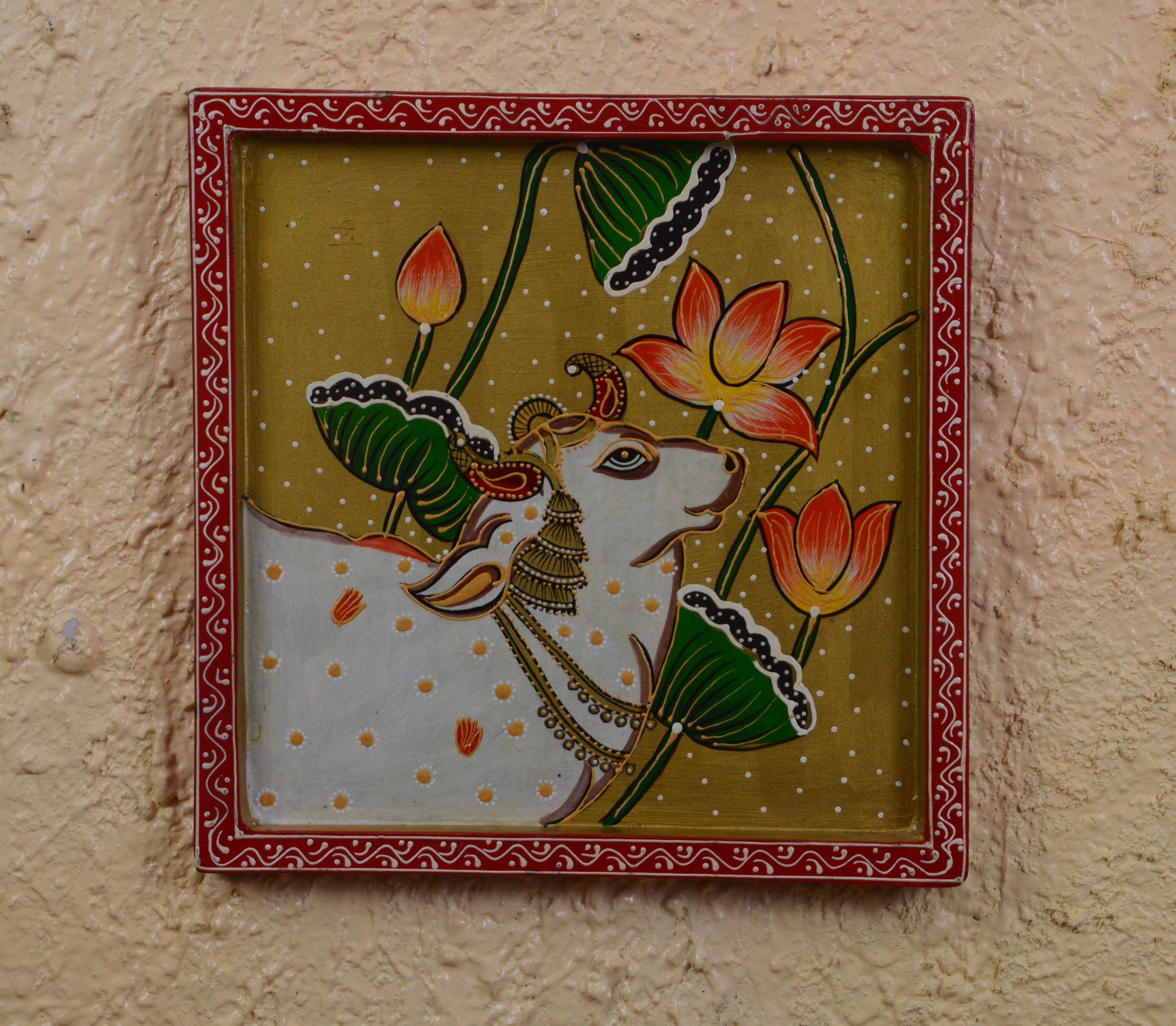 wooden painted wall panels - Ouch Cart