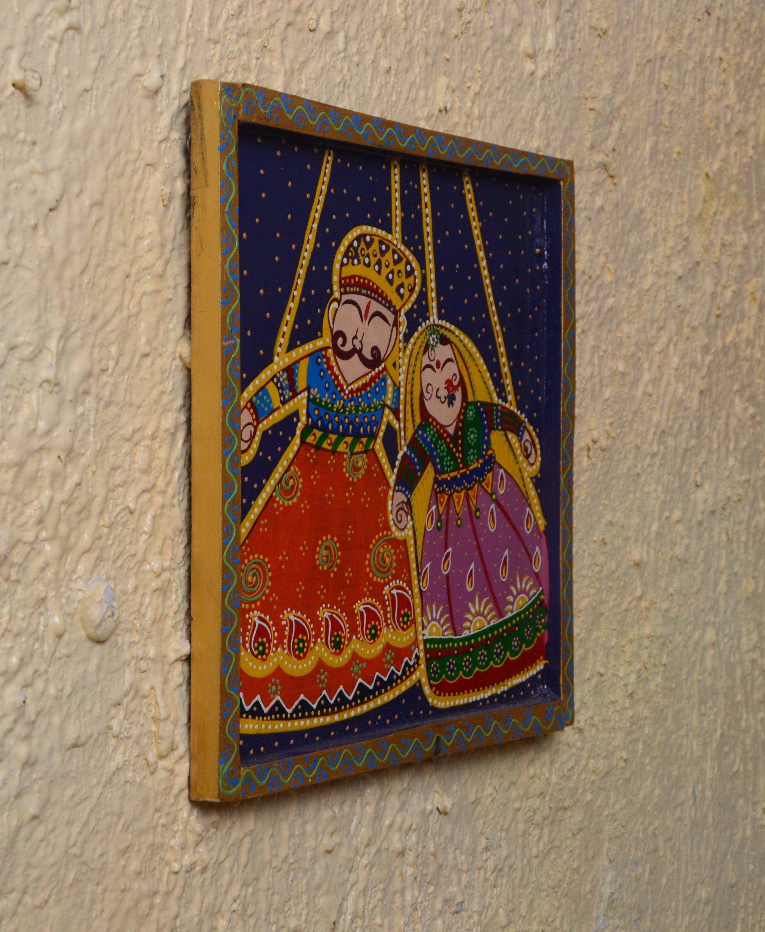 wooden painted wall panels - Ouch Cart