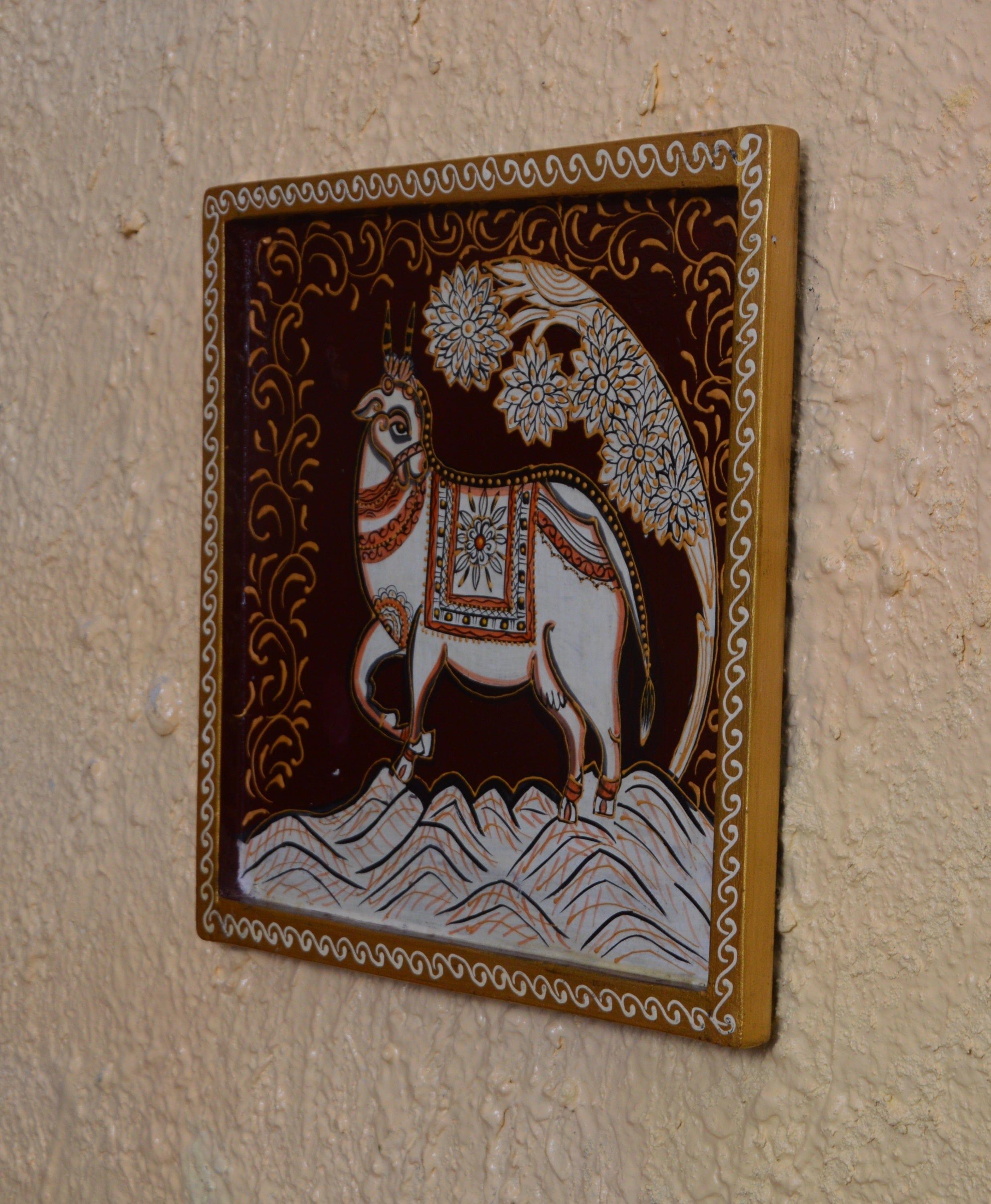 wooden painted wall panels - Ouch Cart