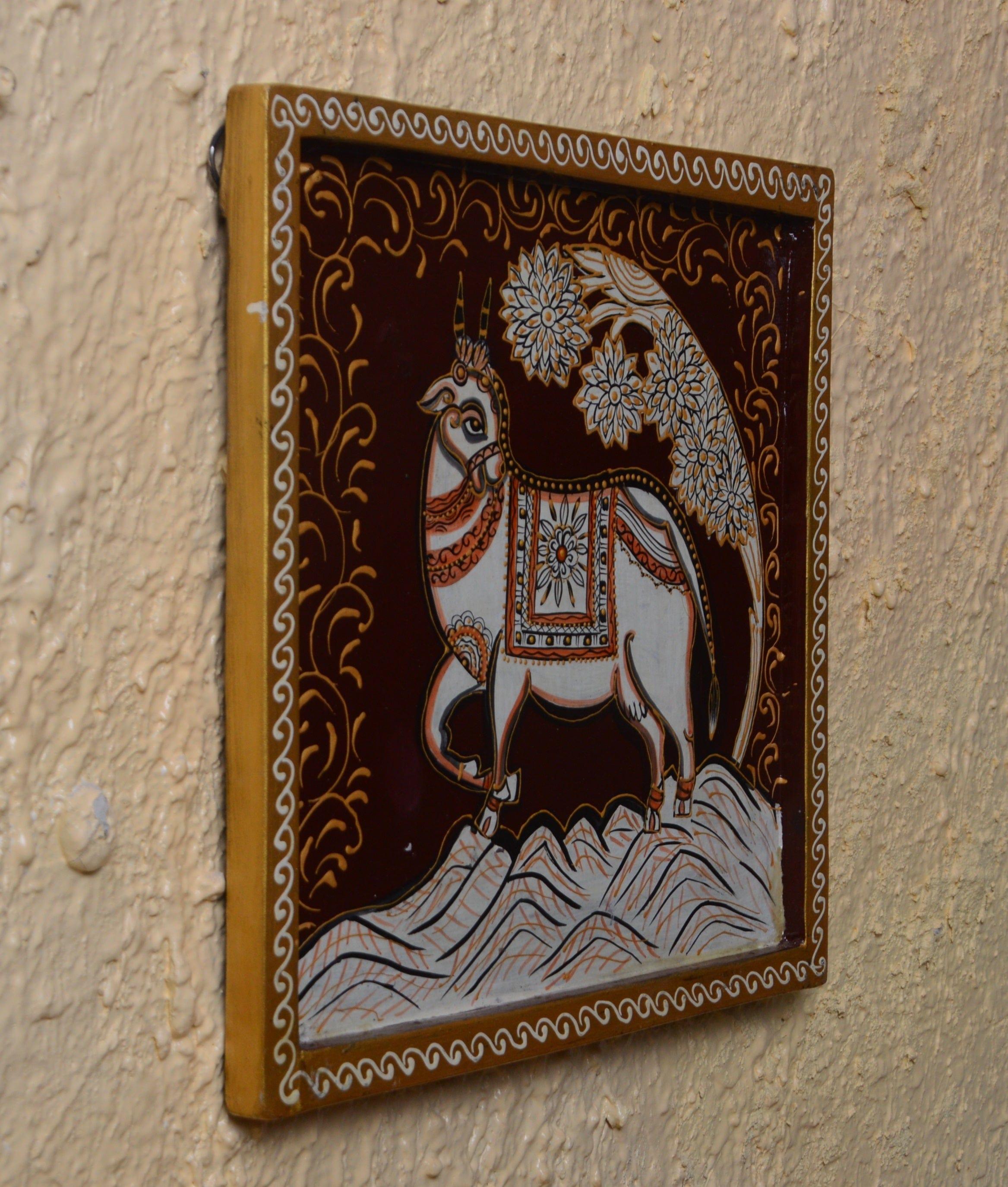 wooden painted wall panels - Ouch Cart