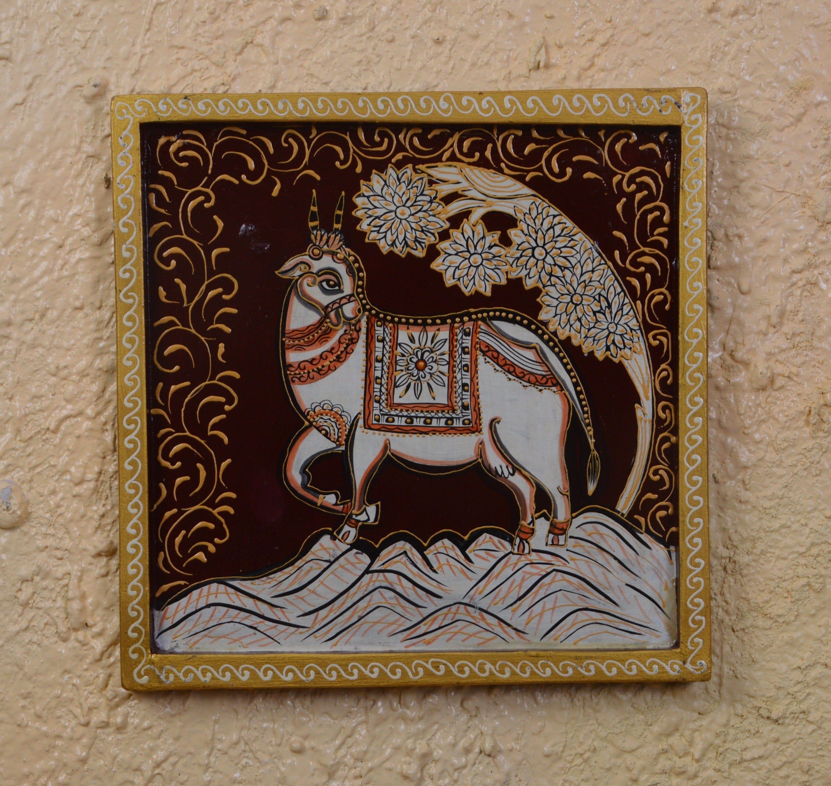 wooden painted wall panels - Ouch Cart
