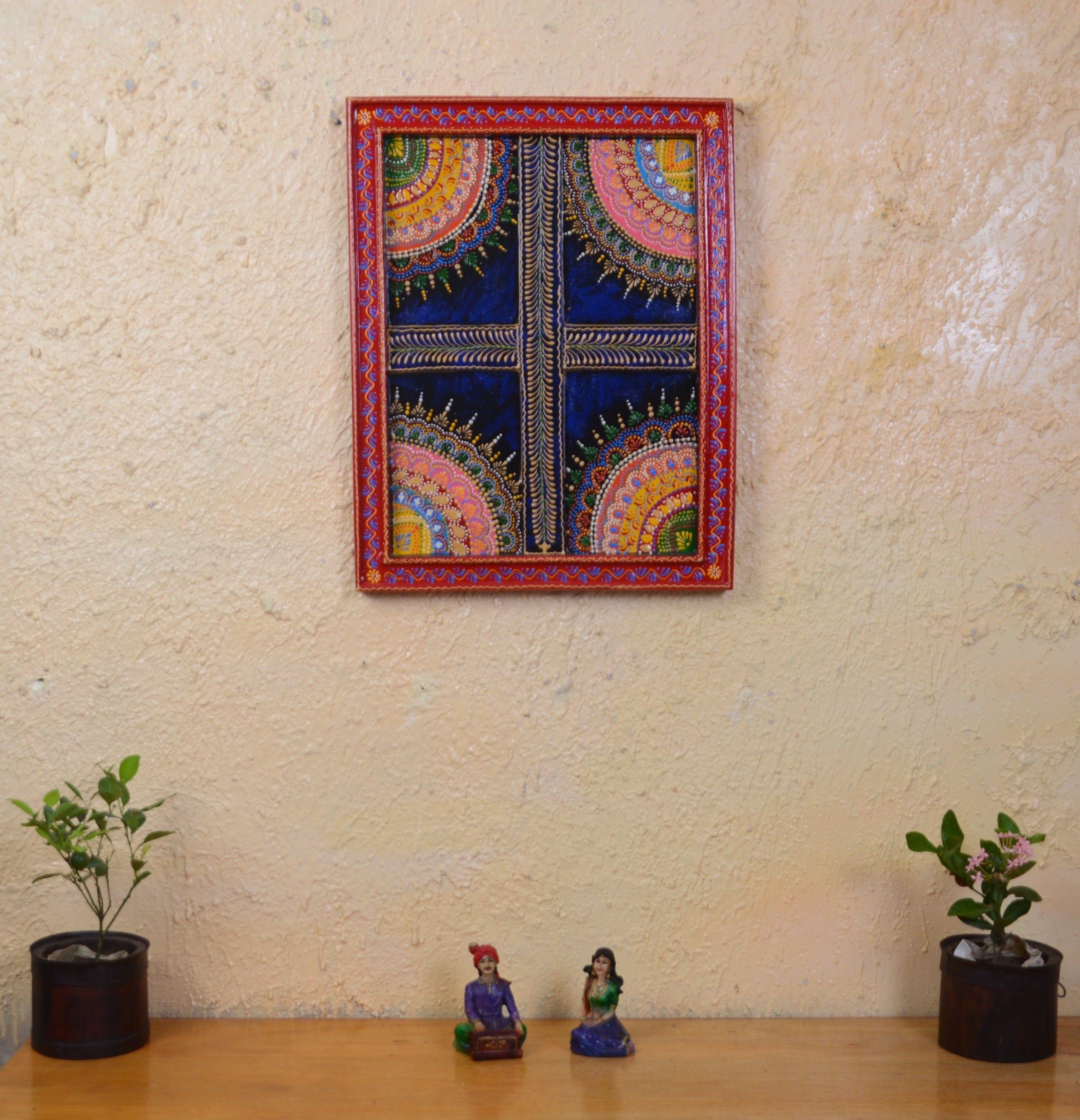 wooden painted wall panels - Ouch Cart