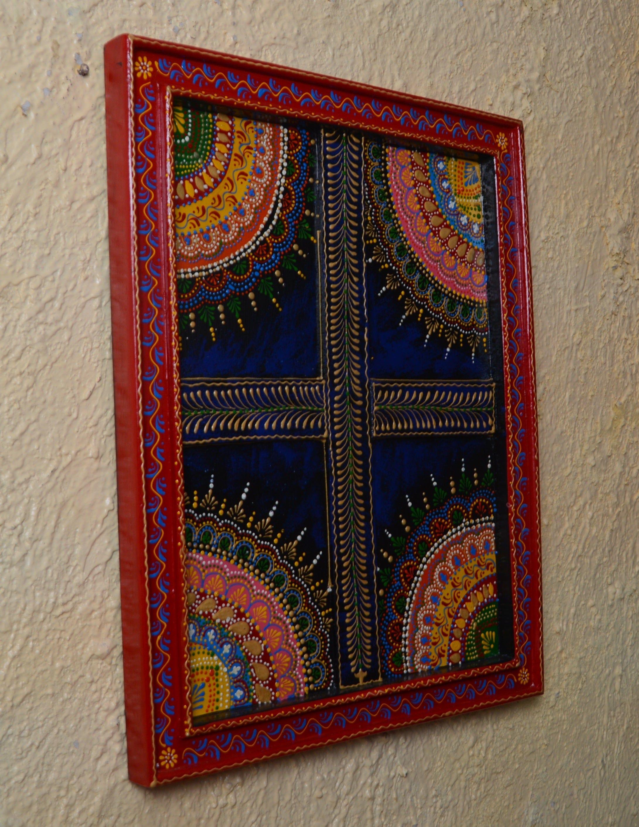 wooden painted wall panels - Ouch Cart