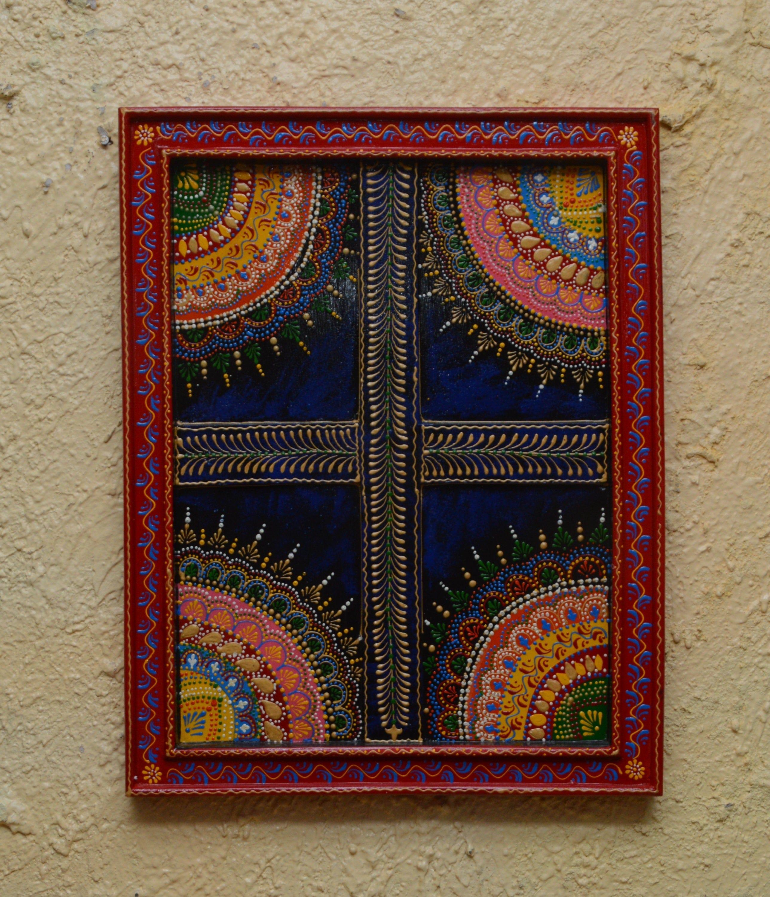 wooden painted wall panels - Ouch Cart