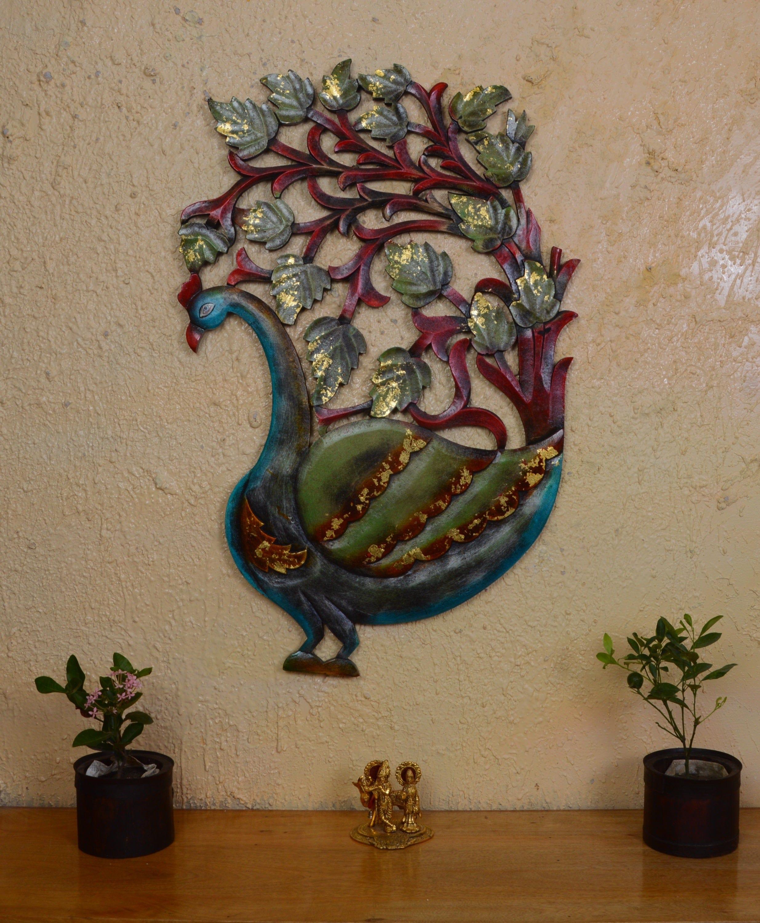 wooden painted wall panels - Ouch Cart