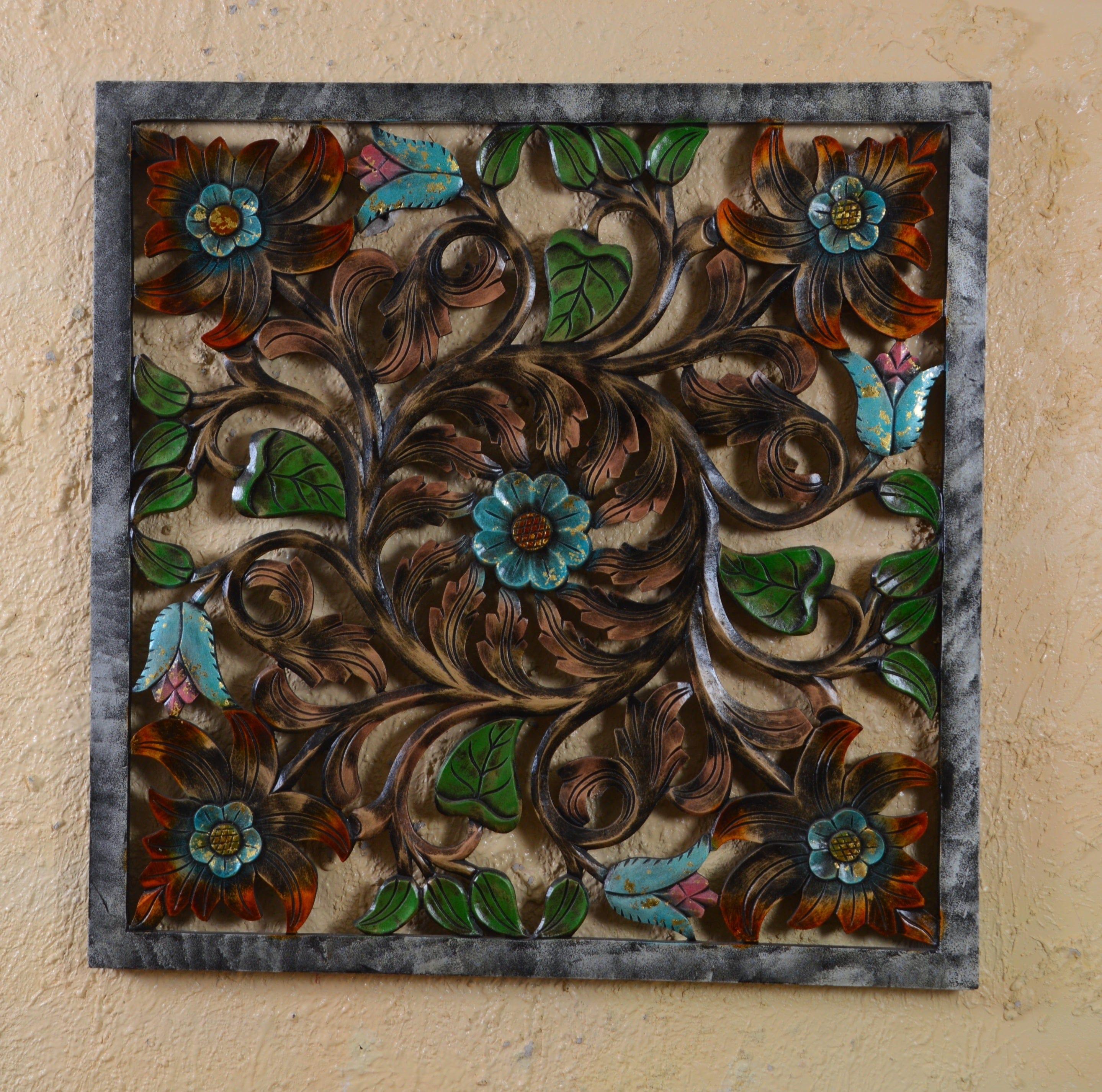 wooden painted wall panels - Ouch Cart