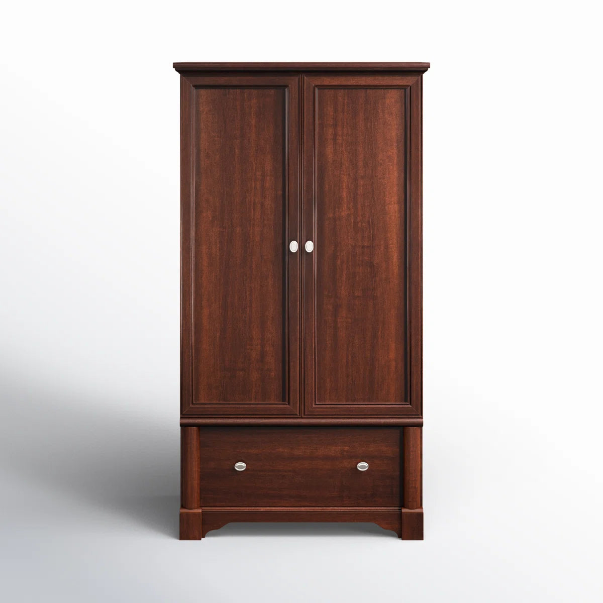 Large Areather Armoire Spacious Bedroom Wardrobe Cabinet