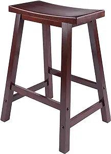 94084 Satori Stool, 24", Walnut - Ouch Cart