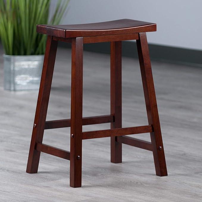 94084 Satori Stool, 24", Walnut - Ouch Cart