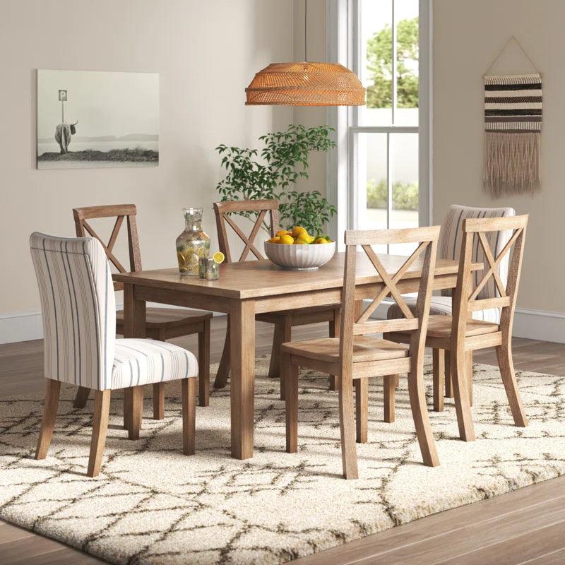 7 - Piece Extendable Dining Set - Ouch Cart