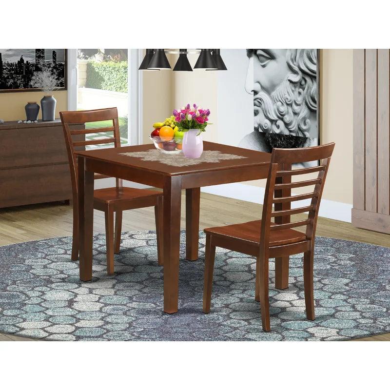 Solid Wood Dining Set - Ouch Cart