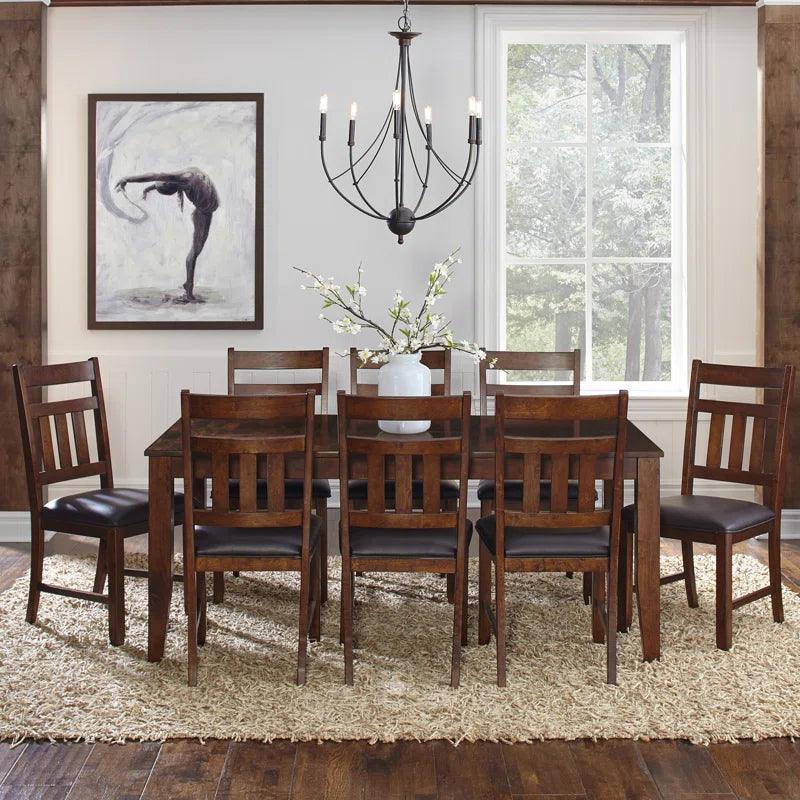 9 - Piece Extendable Dining Set - Ouch Cart
