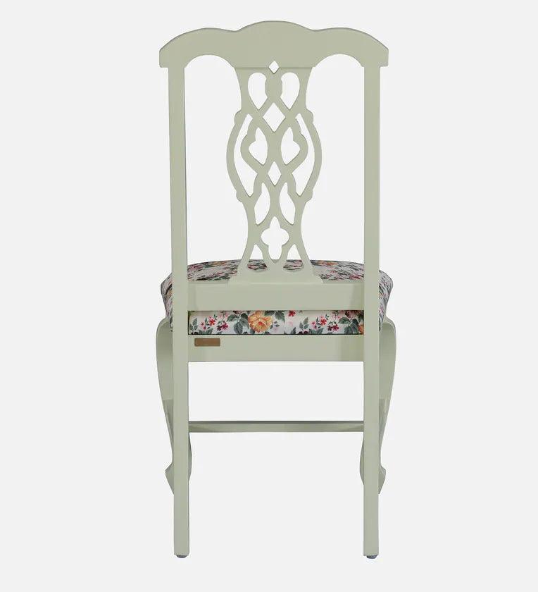 Solid Wood 4 Seater Dining Set In Tulip Finish - Ouch Cart