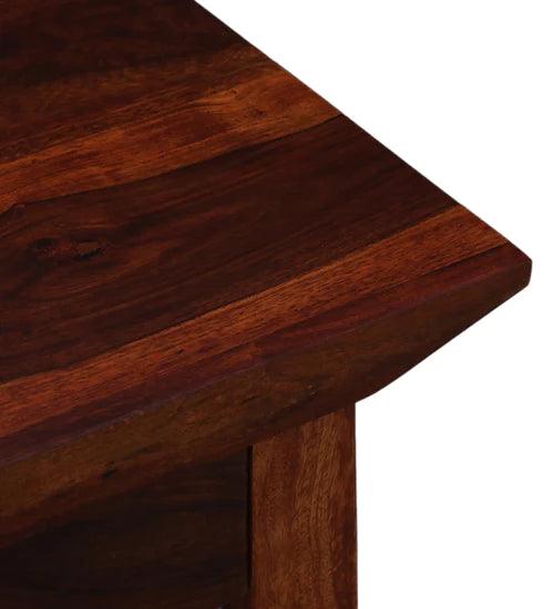 Isla Solid Wood Writing Table In Honey oak Finish - Ouch Cart
