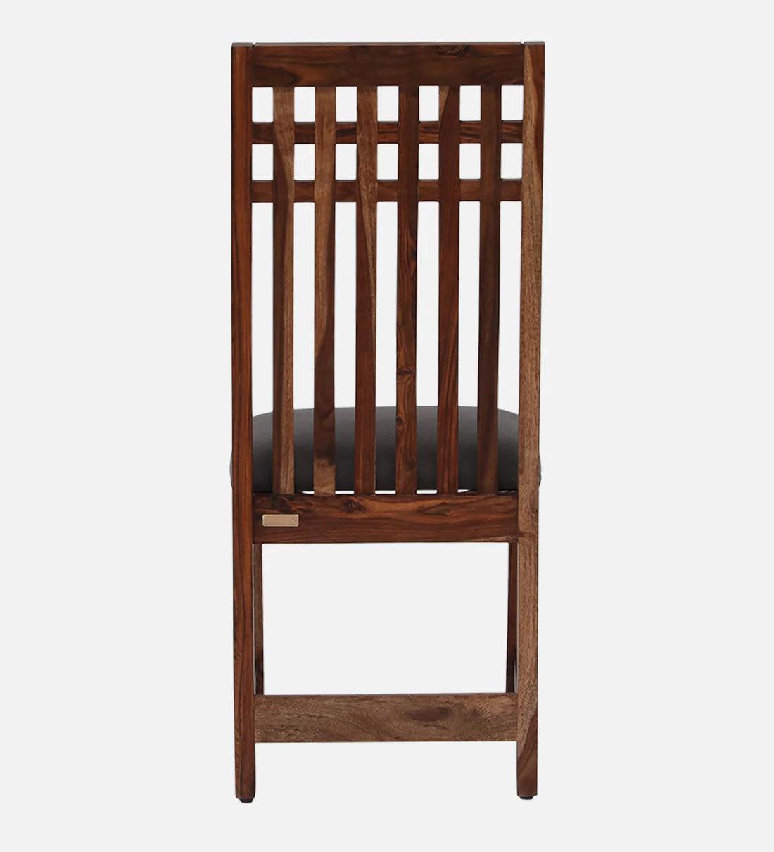 Sheesham Wood 4 Seater Dining Set In Scratch Resistant Rustic Teak Finish - Ouch Cart