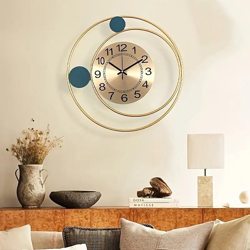 HALF ROUND WALL CLOCK - Ouch Cart