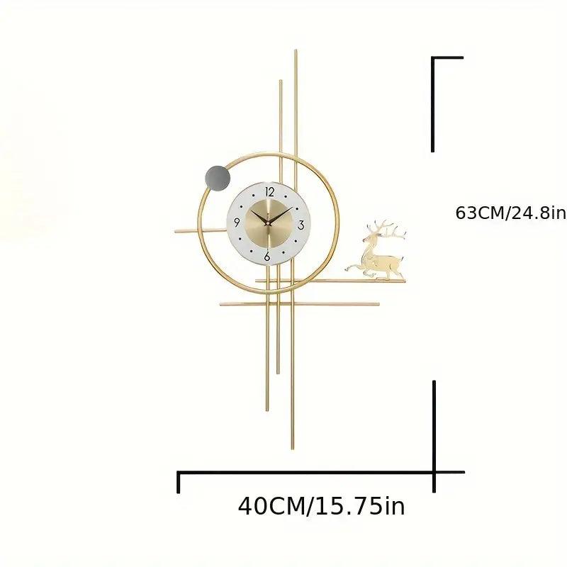 DEAR TOWN WALL CLOCK - Ouch Cart