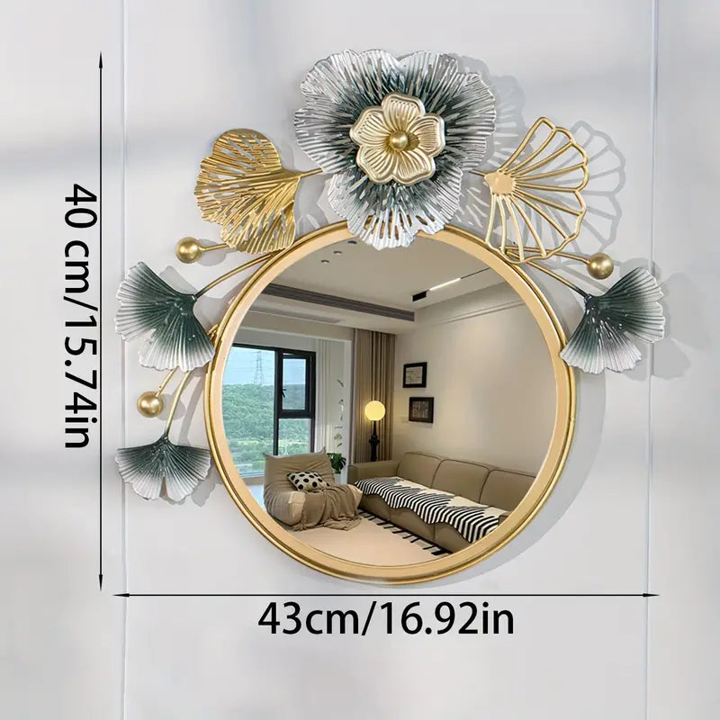 OVEL WALL MIRROR National Handicraft