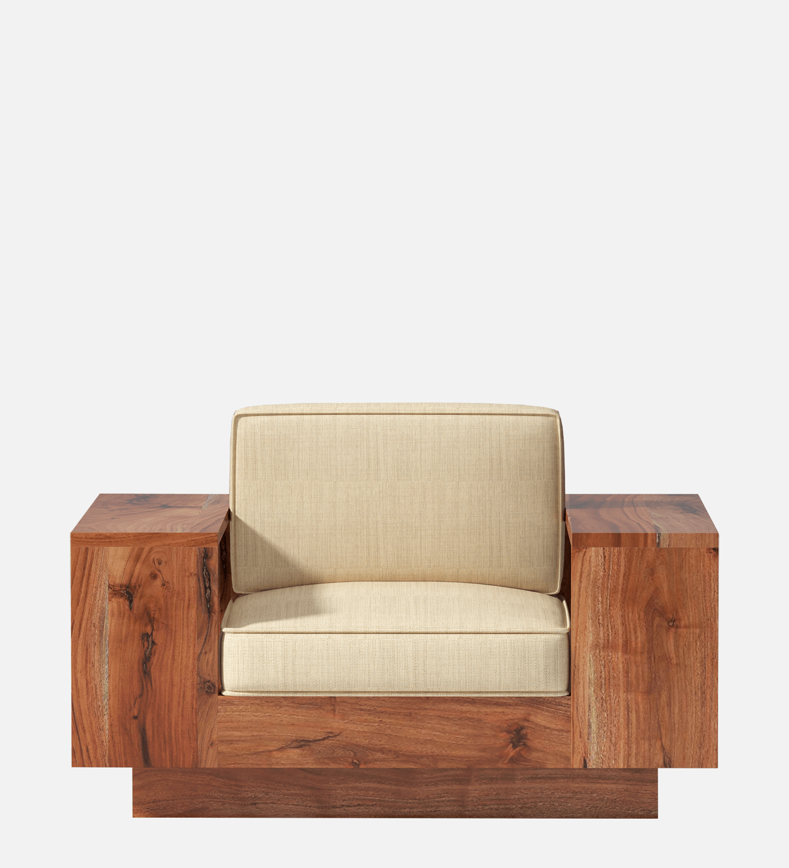 Serenerest Acacia Sofa In Light Reddish Honey - Ouch Cart