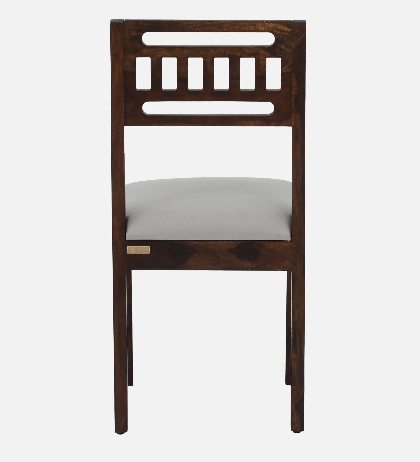 Sheesham Wood 4 Seater Dining Set In Scratch Resistant Teak Finish - Ouch Cart