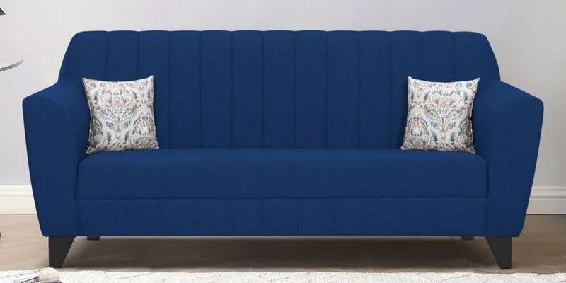 Fabric 3 Seater Sofa In Brown Colour - Ouch Cart