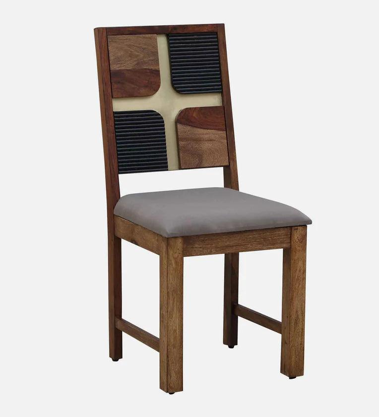 Sheesham Wood 6 Seater Dining Set In Scratch Resistant Provincial Teak Finish With Bench - Ouch Cart