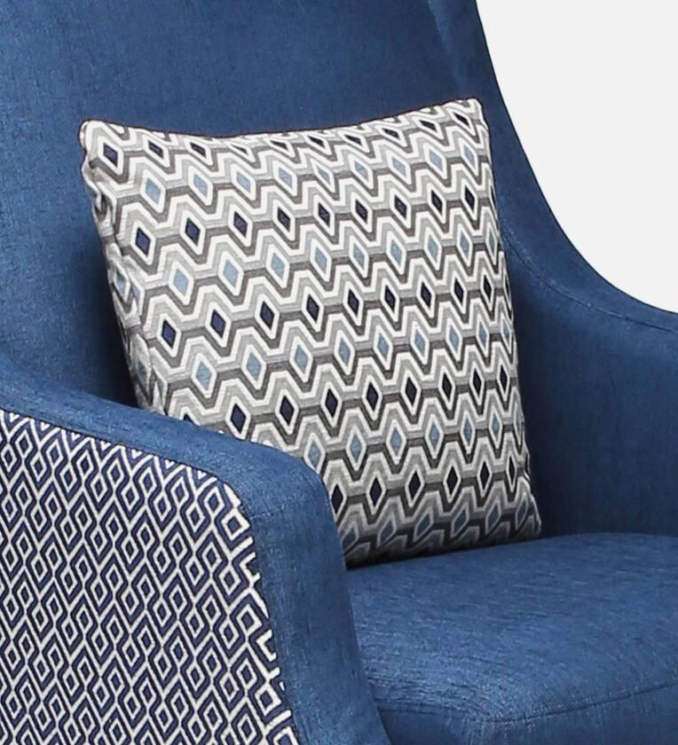Velvet 1 Seater Sofa in Midnight Blue Colour - Ouch Cart