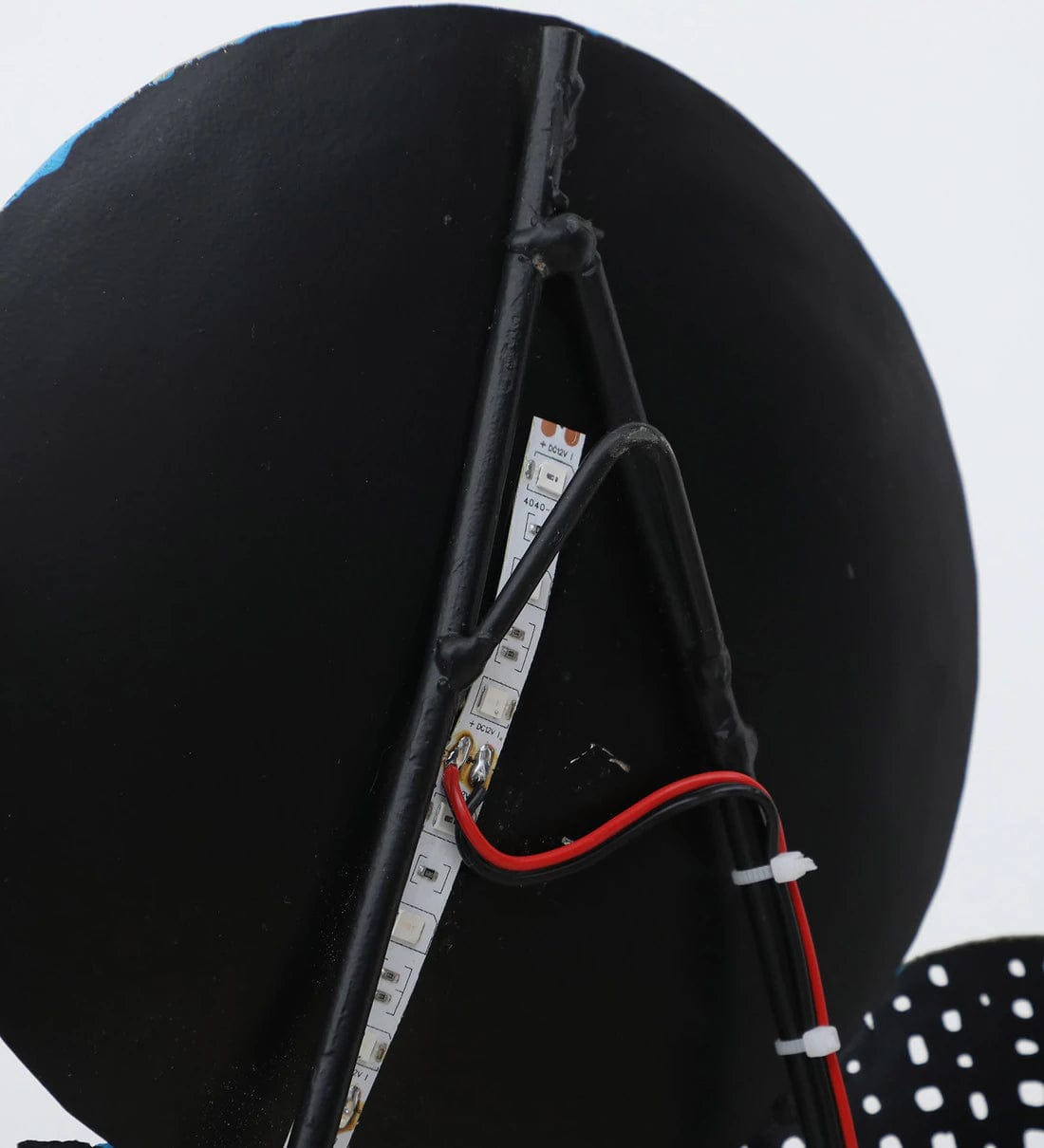 Handmade Multicolour Abstract Metal Wall Art,