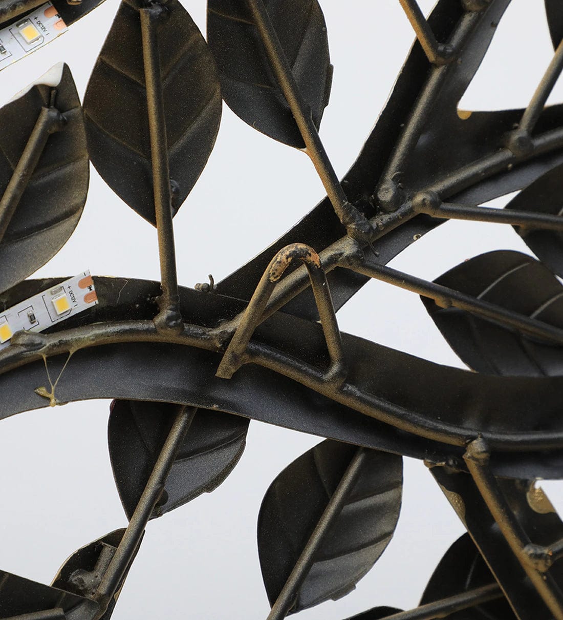 Handmade Multicolour Floral Metal Wall Art,